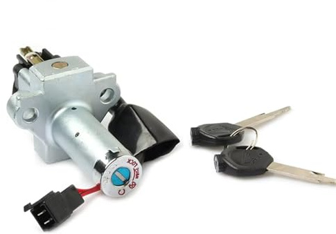 Blocchetto Accensione CB125F CB 125F Per ACE CG125 XL125 Interruttore Di Accensione Carburante Chiave Tappo Serbatoio Carburante Pannello Laterale Serratura Blocchetto Chiavi Moto(Switch key)