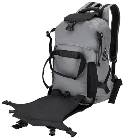 LCQSYE Skischuhtasche mit Helmfach 30L Outdoor-Rucksack, wasserdicht, Skischuh- und Helmtasche, Aufbewahrung für Skischuhe und Snowboard-Schutzausrüstung Skischuhtasche