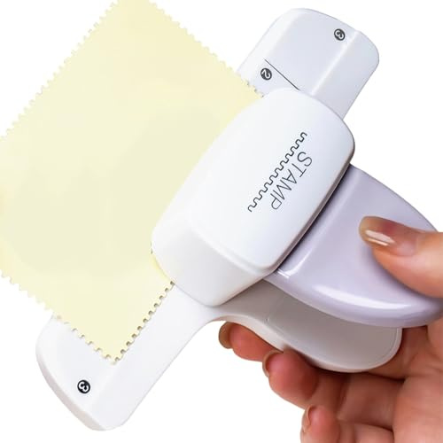 Fustellatrice - Macchina Embossing | Taglierina Manuale | Dimensioni Portatili 16cm, Per Timbri, Foto, Biglietti, Carta, Scrapbooking, Lavoretti Fai-Da-Te, Album Fotografici, Compatibilità Spessore Ca