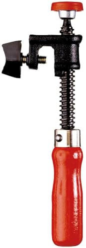 BESSEY Kantenzwinge KT5-1CP | 1 Spindel | für Schienendicke bis 13 mm | Präzises Spannen von Kanten und Stirnseiten ermöglicht saubere Ergebnisse und erleichtert das exakte Ausrichten im Möbelbau