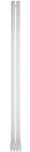Sunlite FT50DL/830 Compact Fluorescent 50W Twin Tube Light Bulbs, 3000K Warm White Light, 2G11 Base