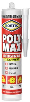 Bostik 3246020 Polimax Cartuccia GR.300, Trasparente