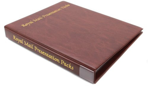 Royal Mail Presentation Pack Stamp Album & 17 Leaves_AB