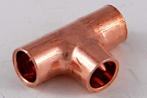 10x Kupferfitting T-Stück 06 mm 5130 Lötfitting copper fitting CU