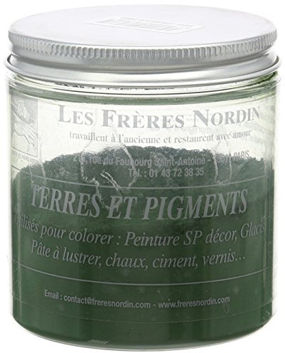 Los Hermanos Nordin 418133 tierra Pigment, color verde esmeralda