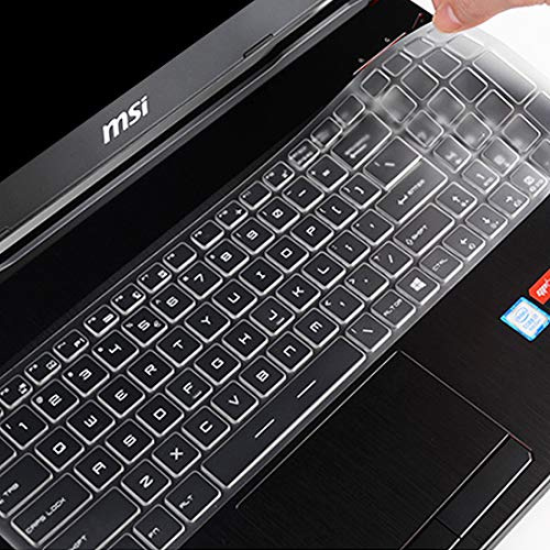 MSI Gaming-Tastatur-Hülle für Raider GE77HX, GE76, GE75, GE63, Stealth GS76, GS75, Vector/Leopard GP76, GP75, Katana GF75, Titan GT76, Pulse GL75, GL65 (15,6, 17,3) Gaming-Laptops