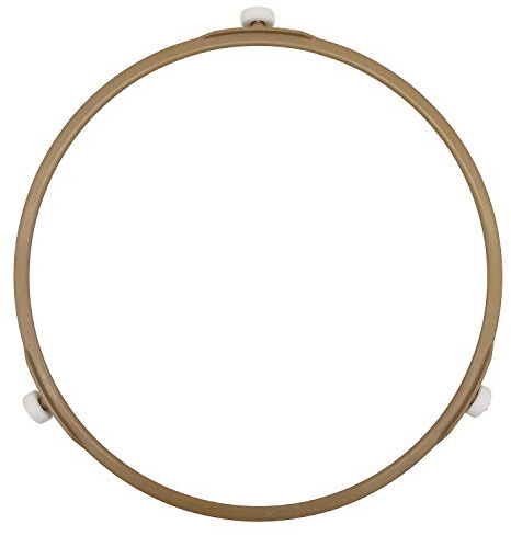 8.7 Microwave Turntable Plate Roller Ring with 15mm Rollers, Replacement Parts Fit for Most Microwaves, Ring Outer Diamater 8.7 / 221mm, Rollers Height: 15mm - 2 Pack