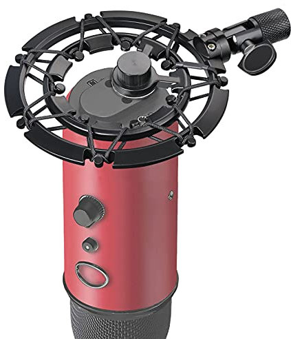 Shock Mount für Blue Yeti und Yeti Pro, Mikrofonspinne Reduziert Vibration und Verbessert die Aufnahme Qualität von YOUSHARES