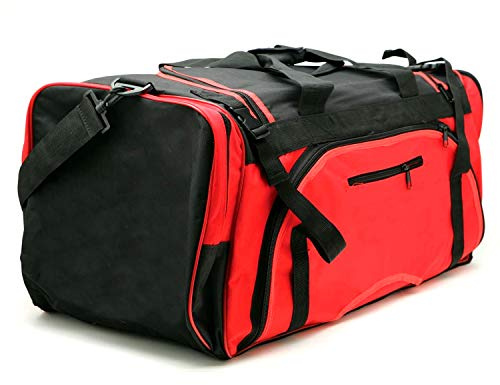 AAMA Martial Arts Taekwondo Sparring Gear Equipment Bag - Red - Large