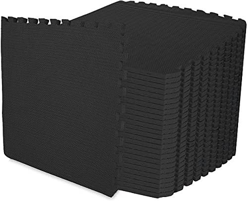 ComFy Mat Extra Thick (2cm) Foam Exercise Mats, Gym Flooring Mat, Interlocking Puzzle EVA Floor Tiles, Non slip Rubber Cushion For Home Workout