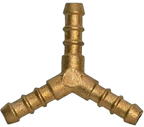 TLDSHOP® - RACCORDO A 3 USCITE – A 3 VIE - per TUBO GAS - per BOMBOLA, per CUCINA, per FORNELLONE – GPL o METANO: 1 PZ (9 mm)