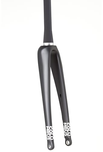 Columbus Forcella Futura Disc Integrata Carbonio, Nero Opaco, 1 1/8 - 1 1/2
