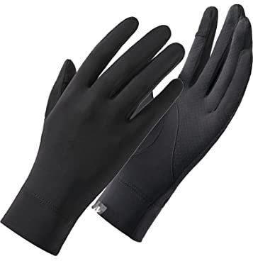 Damen UV-Sonnenschutz-Handschuhe, Eisseide, Sonnenschutz, Fingerlose, Vollfinger, Touchscreen, rutschfeste Handschuhe, Wandern, Radfahren