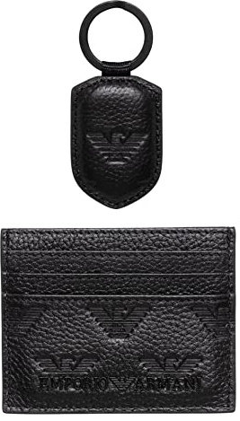 Emporio Armani herren Kreditkartenetui black