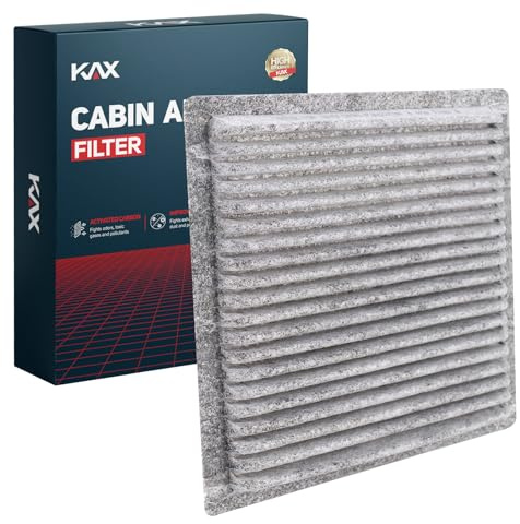 KAX Cabin Air Filter, CF10138 Replacement for Highlander 2001-2007 RX300 1999-2003 IS300 2001-2005 w/Activated Carbon Passenger Compartment Air Filter, Replace# 87139-48020