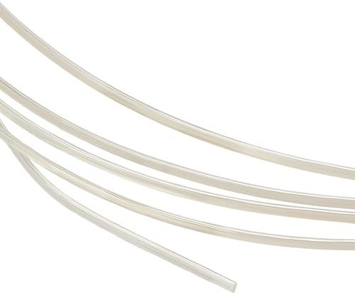 BENECREAT 1 m (3,28 fot) 999 sterlingsilvertråd, 0,9 mm/19 Gauge död, mjuk, platt pärltråd, hantverk, platt silvertråd för smyckestillverkning