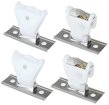 Ciieeo Cord Lock Hardware for Roman Shades Plastic Cord Locks Suitable for Venetian Bamboo Blinds Home Indoor Use Curtain Accessories 4pcs for Window Blinds