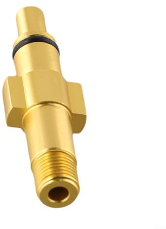 Honseadek Conector adaptador de espuma de nieve para lavadora de alta presión, para Bosch, para conexión rápida de manguera de jardín, limpiador de alta presión y lavadora de coche (A)