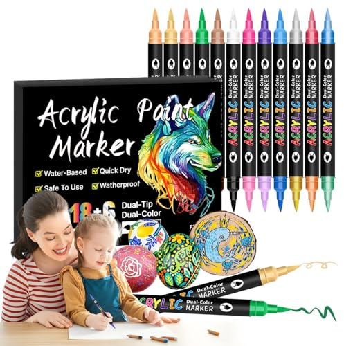 Pennarelli per pittura graffiti, pennarelli colorati,Set di penne pennarelli da colorare | Set di penne pennarelli multifunzionali per appassionati d'arte, studenti o giornali