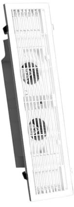Extractor Ventilador de ventilación rectangular, escape potente de 15x60cm, ventilador de escape montado en el lado oculto for techo de placas de yeso for comedor de invitados Ventiladores de baño