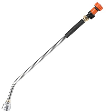 Kaisudiap per bacchetta di annaffiatoio per tubo da giardino, ugello di annaffiatoio a lungo termine, spruzzatore per tubo estensibile per piante, cure per prato e giardino, (90 cm)