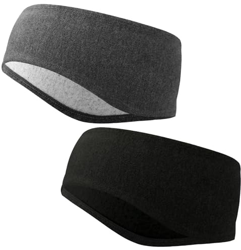 Richaa Elastisch Stirnband Damen Herren, Sport und Outdoor Haarband Damen OhrenwäRmer Fahrradhelm