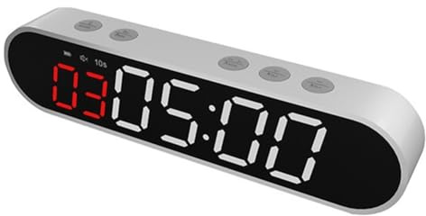Yzzthumss Timer da Palestra Portatile - Timer per Intervalli di Allenamento Piccolo con Magnete, Orologi da Palestra per Home Gym/Garage/Pugilato/Fitness