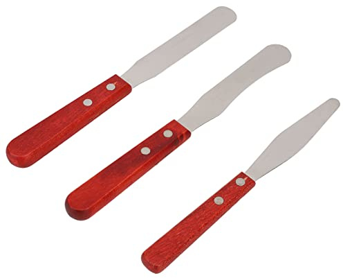Yinhing Spatole per Cera Applicatori per Ceretta per il Corpo Dritti con Manico in Legno per la Depilazione e la Rifinitura della Pelle Senza Sforzo, Ideali per Uso Domestico e Professionale