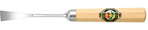 KIRSCHEN Werkzeuge 3126006 | Bildhauerbeitel mit Weißbuchenheft Stich 5, gebogen - 6mm