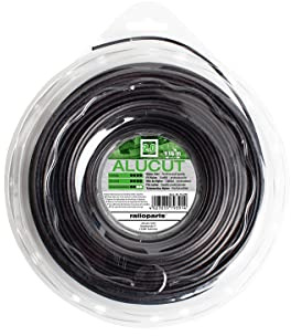 Mähfaden ALUCUT 2,0mm 116m Trimmerfaden 4-Kant Nylonfaden