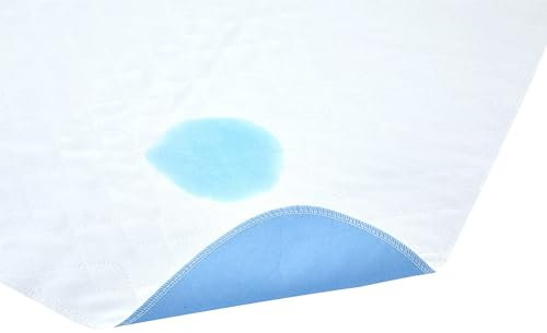 4 x Inkontinenzauflage Inkontinenzunterlage 75x90 cm Nässeschutz Waschbar 100% wasserdichte Kranken Matratzenauflage Inkontinenz Bettunterlage