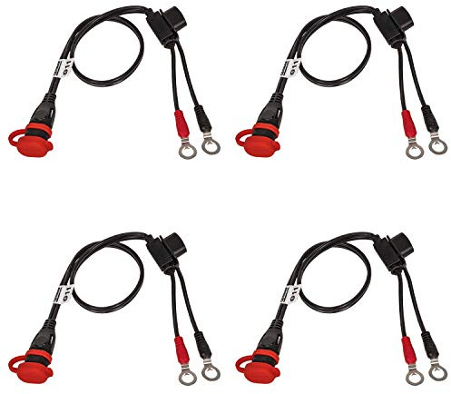 Optimate TecMate Cable O-11 x4, Cable de batería Impermeable, de Alta Resistencia, de automóvil o Naval