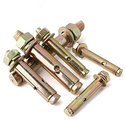 Expansionsbolzen M8 x 70 mm Ankerbolzen Befestigung Anker Sechskantschraube Hülse Betonanker 2 Stück