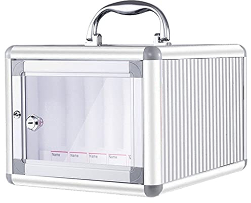 ZXYQ Armadietti Portachiavi Scatola di Immagazzinaggio di Gestione Cabine Mobile Cassettino for Cellulare Cassetta di Sicurezza Cassetta di Sicurezza Staff Studente Trasparente A Parete Trasparente