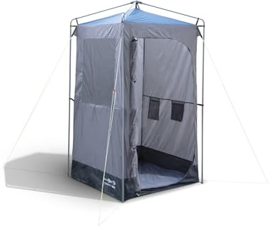 Brunner Duschzelt Sanity Camping Küchen Lagerzelt Beistellzelt Ankleidezelt 2 m