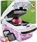 Gemüseschneider Spiralschneider Gemüsehobel - Gemüse Schneider Zwiebelschneider Kartoffelschneider Obstschneider - Vegetable Chopper Cutter Dicer (2-in-1 - Weiß)