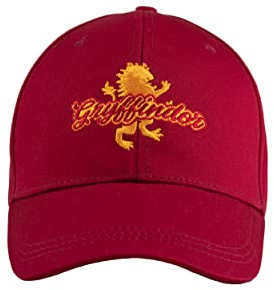 Cinereplicas Harry Potter - Baseballmütze Gryffindor/Slytherin/Ravenclaw/Hufflepuff - Offizielle Lizenz