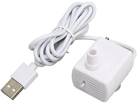 USB-betriebene DC bürstenlose Katzenwasserspenderpumpe, leise, verhindert trockenes Brennen, Ersatz für Katzenwasserbrunnen
