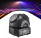 Moving Head Light RGBW LED DJ Stage Lights with 11ch DMX Control and Sound Activation for Party Home KTV Bar