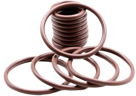 O-Ring aus braunem Fluorkautschuk, 5mm x 20mm x 30mm Hochtemperatur- und korrosionsbeständiger Dichtungsring