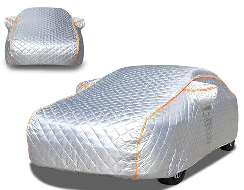 Halbgarage Für Ford Fiesta Mk1 Hatchback,Hagelschutzplane Auto Gemacht,Auto Abdeckplane Winter,Autogarage Abdeckung Hagelschutz,wasserdichte Autoabdeckung Outdoor w1228bcz