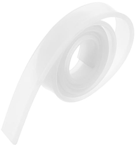 FRCOLOR Silicone Window Wiper Strip 105cm White Stainless Steel Glass Squeegee Replacement for Household Window and Floor Cleaning Tools