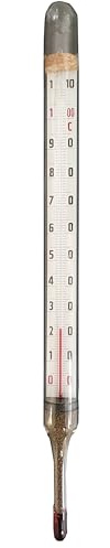 Cheese and Yogurt Making Floating Thermometer for Liquids – 10” (250mm) Weighted Thermometer for Cheesemaking, Yogurt & Food Preparation – 0-100ºC, Mercury-Free, Easy-to-Read Display
