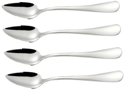 OSOLADY 4stücke Birnen-schablöffel Aus Für Fruchtpüree Obstlöffel Für Junge Mädchen Püree-schablöffel Fruchtpüree Zum Schaben