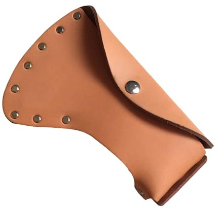 Leather Ax Belt Loop - Tool , Axe Strap | Outdoor Hammer Holder with Safe for Hikers, Utility Pouch for Forestry, Camping Equipment, Work Belt Attachment Clip