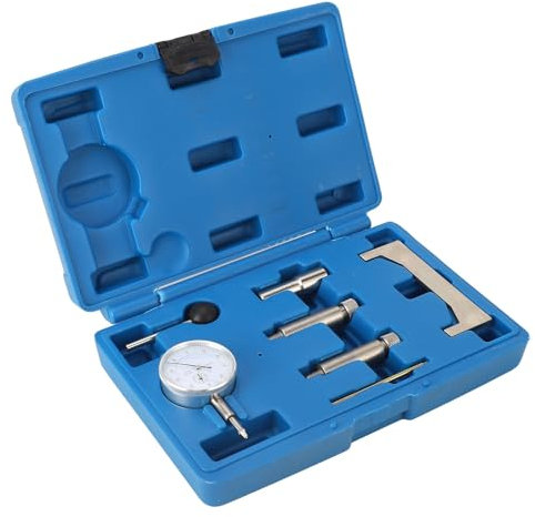 Kit di Misurazione della Pompa per Iniezione di Carburante con Adattatore del Regolatore Statico per Motori - Strumento di Regolazione dell'Iniezione di Carburante a 7 Pezzi Set con Custodia di