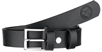 Ladeheid Kinder Gürtel Ledergürtel Mode Accessoire für Kinder Jungen Gürtel mit Schnalle 2,5 cm Breit K1D5