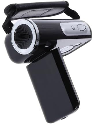 ROMISBABA Videocamera Digitale Portatile con Zoom Digitale Mini Dv Vlog Camera Leggera con Schermo per Foto e Video Senza Batteria Compatibile Tv