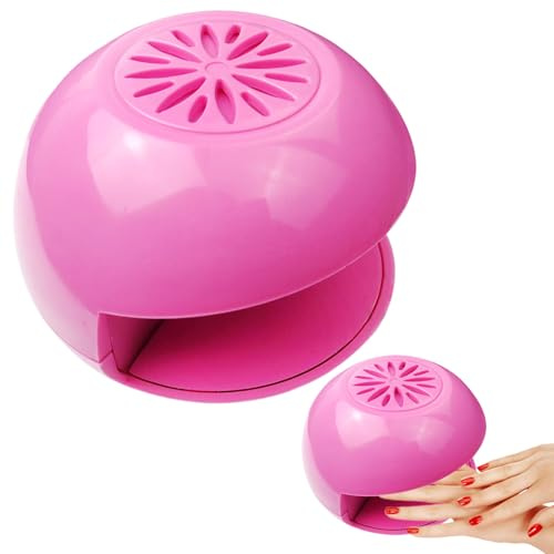 Asciugasmalto Per Smalto Normale Strumento Manicure con Ventola per Gel e | Asciugatore Smalto Unghie Per Uso Domestico E Da Salone Viaggio Bambini E