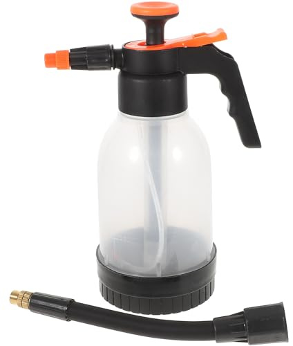 HOMSFOU Pulvérisateur Manuel 1,2L Bouteille Spray à Pression pour Arrosage de Plantes Intérieur et Extérieur Usage Domestique Pratique